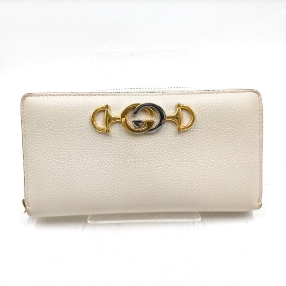No Tariff Gucci Long Wallet White #199925G12 - Picture 1 of 8